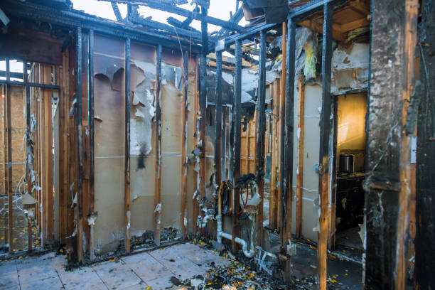 Professional Emergency Fire Cleanup technician working in Farwell, TX